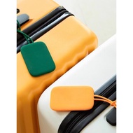 Purple Silicone Luggage Tag Identify Your Luggage Travel Bag Tag Anti-Lost Name Tag No Brand Registe