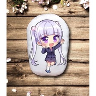 Double-sided photo Aoba Suzukaze teddy bear / Suzukaze Aoba anime pillow