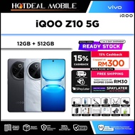 iQOO Z10 5G [24GB*(12+12)GB RAM 512GB ROM] - Original iQOO Malaysia