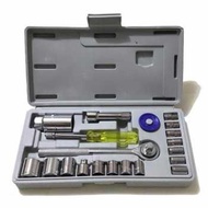 Socket Wrench Set Socket Wrench Set Complete Socket Wrench Long Socket Wrench 21 Pcs Socket Wrench/ 