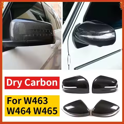 For Mercedes-Benz G Class W463 W464 W465 G500 G63 G65 Real Dry Carbon Fiber 2013-2025 Exterior Rearv