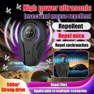 【Ultrasonic rodent repellent】Ultrasonic Mouse Repeller Sonic Pest Control Device Powerful Rat Deterr