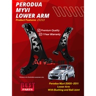 Anshin Lower Arm Front Perodua Myvi 2005~2011 Myvi Lagi Best 2011~2017 Low Arm Depan Premium Quality