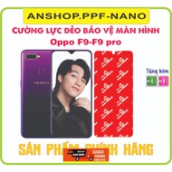 Toughened flexible phone screen protector for oppo F9/F9 pro