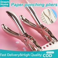 【HOT】Hole Puncher 6mm Single Hole Stationery Ledger Hand Binding Paper Office Handheld Puncher