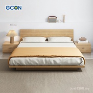 Guanger Bedroom Bed Tatami Low Solid Wood Tire Bed Bed Host Floor Parent-Child Japanese-Style Small 