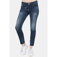 Logo Jeans Women's Skinny Jeans D2 Series Middle Waist Medium Blue 43SD2L3ML