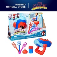 Marvel Spidey and His Amazing Friends Water-Webs Electronic Bubble Slinger, Super Hero Role Play Toy