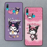 Huawei Y7 Prime Y6 Pro Y5 2019 2018 Lovely Cartoon Kuromi Case Phone Casing Protective Cover