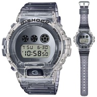 [Powermatic] Casio G-Shock DW-6900SK-1D Clear Skeleton Silver Dial Men'S Sport Watch
