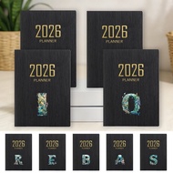 A7 Soft Leather Planner Notebook Student Notebook School Supplies Journal A7 Writing Notepad