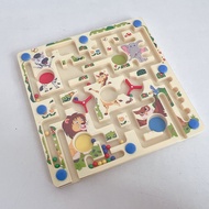 Children's Toys 3-6 People Aeroplane Chess Magnetic Magnetic Maze Ballpoint Pen Three-Dimensional Ma