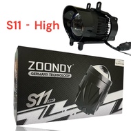 ไฟหน้ารุ่นใหม่ ZOONDY ระบบ 2สี LED S19Y / S11Y PRO แบบหัวเลนส์โปรเจคเตอร์ ไฟสูง-ต่ำ 12V-80V