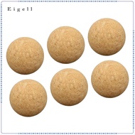 Eigell 6x Table Football Table Soccer Accessories Cork Table Soccer 36mm Wood Foosball Game