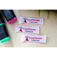 Woven label 2000pcs 2cm x 5cm