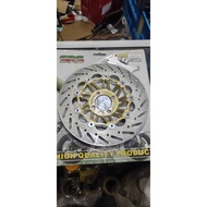 W125 WAVE125 FRONT DISC 298MM SIAP BRACKET CALIPER SET FRONT DISC DEPAN BESAR 298MM SIAP BRACKET W12