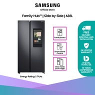 Samsung Family Hub Refrigerator, 628L, Energy Rating 2 Ticks RS62T5F04B4/SS - Fridge