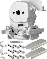 Transmission Dual Speed 15.7:1/56.6:1 Fit for Defender Bronco K10 F150 1/18 RC Crawlers Parts Silver