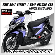 STIKER DECAL NEW BEAT STREET 2020-2023 NEW BEAT STREET/ NEW BEAT DELUXE CBS KODE 060