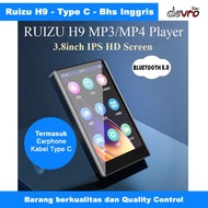 MP3 PLAYER DAP MP4 PLAYER TOUCHSCREEN BLUETOOTH HIFI 16GB - RUIZU H9