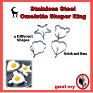 Nonstick Stainless Steel Omelette Shaper Ring