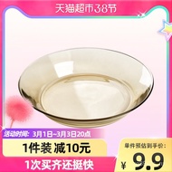 dishes Green Apple French Glass Western Plate1Tableware Only Dinner Plate Salad Bowl Fruit Bowl Dish Plate Buffet Tray H