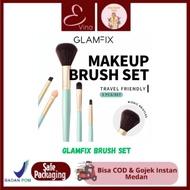 Evina Skincare Medan - Glamfix Excellent Brush Set | Ready can be instant gojek medan