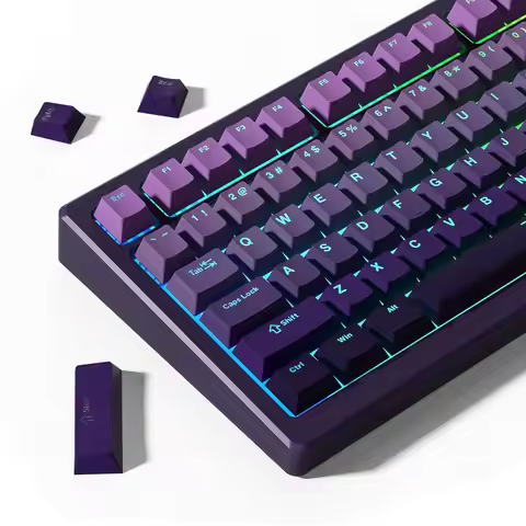 PBT Keycaps 60 75 100 Percent Cherry Profile Universal Compatiability for Cherry Gateron MX Switches