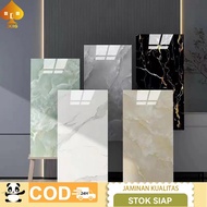 Vinyl Marble Wallpaper / Granite Marble Ceramic Vinyl Floor / Wall Wallpaper Stickers 60 x 30 cm