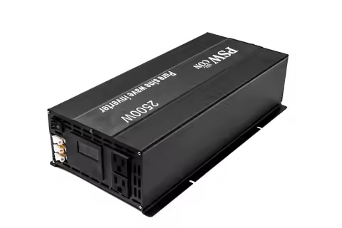 2500W LCD Display Pure Sine Wave Solar Power Inverter Battery 12V 24V 36V 48V 72V 96VDC to 110V 120V