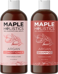 Argan Oil of Morocco Shampoo and Conditioner - Sulfate Free Shampoo and Conditioner Set for Color Tr
