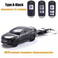 MAZDA Car Model Key Case Shell Holder For Mazda Cover Skyactiv Mazda2 Mazda3 Mazda6 cx3 cx4 cx5 cx8 