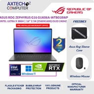 Asus ROG Zephyrus G16 GU606A-WTB018WP 16'' 2.5K WQXGA OLED 240Hz Gaming Laptop ( RTX 5080 16GB, CU9-