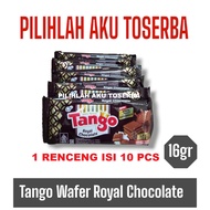 Tango Wafer ROYAL CHOCOLATE RENCENG - (HARGA 1 RENCENG )