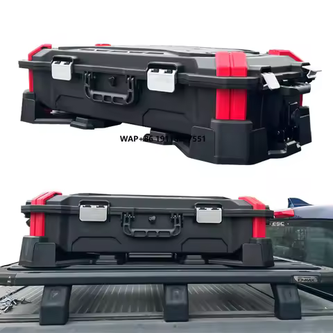 84L Large Capacity Universal Cargo SUV Roof Rack Storage Box Waterproof Anti-thief Car Roof Luggage 