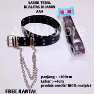 RING BELT KOREA GRUNGE PUNK / DOUBEL ELEYET FREE RANTAI