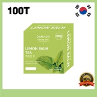 Dahada Lemon Balm Tea (1.2g x 100T) Diet Inner Beauty Tea Tea Time Hot Tea Iced Tea Korea tea