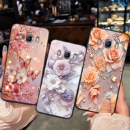 Samsung J310 / J3 2016 / J5 2016 / J5 10 / J7 2016 / J710 case printed with beautiful flower pattern