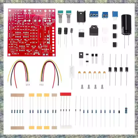 WON 0-30V 2Ma-3A Adjustable DC Regulated Power Supply DIY Kit Short With Protection