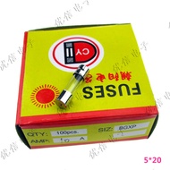 [Youxin Electronic Accessories] Glass Tube Fuse 5 * 20 250V 10A Fuse Fuse Fuse