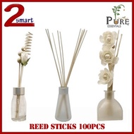 100pcs Reed Sticks/Rattan Sticks - For Use In Aroma Reed Diffuser/Reed Sticks Diffuser Only