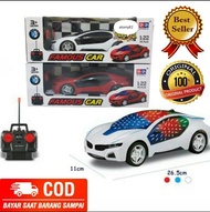 POROMO (COD) MAINAN MOBIL REMOTE RC FAMOUS CAR BODY LAMPU TER