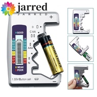 JARRED Battery Capacity Tester LCD 9V Battery Level Tester Voltage Meter Battery Monitor Volt Capaci