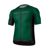 ROCKBROS Bicycle Short Sleeve Jersey Men Women Summer Cycling Sport Tshirt Spring Quick Dry Breathab