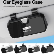 Geely Car glasses case sun visor multifunctional storage glasses case card clip ID clip Suitable for