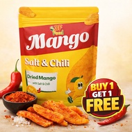 3F Dried Mango with Salt & Chili – Healthy Spicy Sour Snack | No Sugar | 100g /250g/500g Dried Fruit