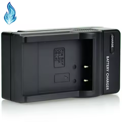 DB-L20 Battery Travel Charger for Sanyo Digital Cameras DSCJ4 DSCC4 DSC-C5 DSC-E6 VPC-C1 VPC-C4 VPC-