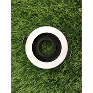 Eyeball Casing Fitting Eye ball 1 Head Casing Black + White Downlight Casing Round