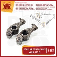 Templar Pelatuk Klep Vario 125 Fi (TOKAIDO) Platuk Piano Temlar Valve Rocker Arm Intake Exhaust Set