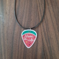 Handmade viva la vida watermelon eps 2 twinkling necklace / necklace